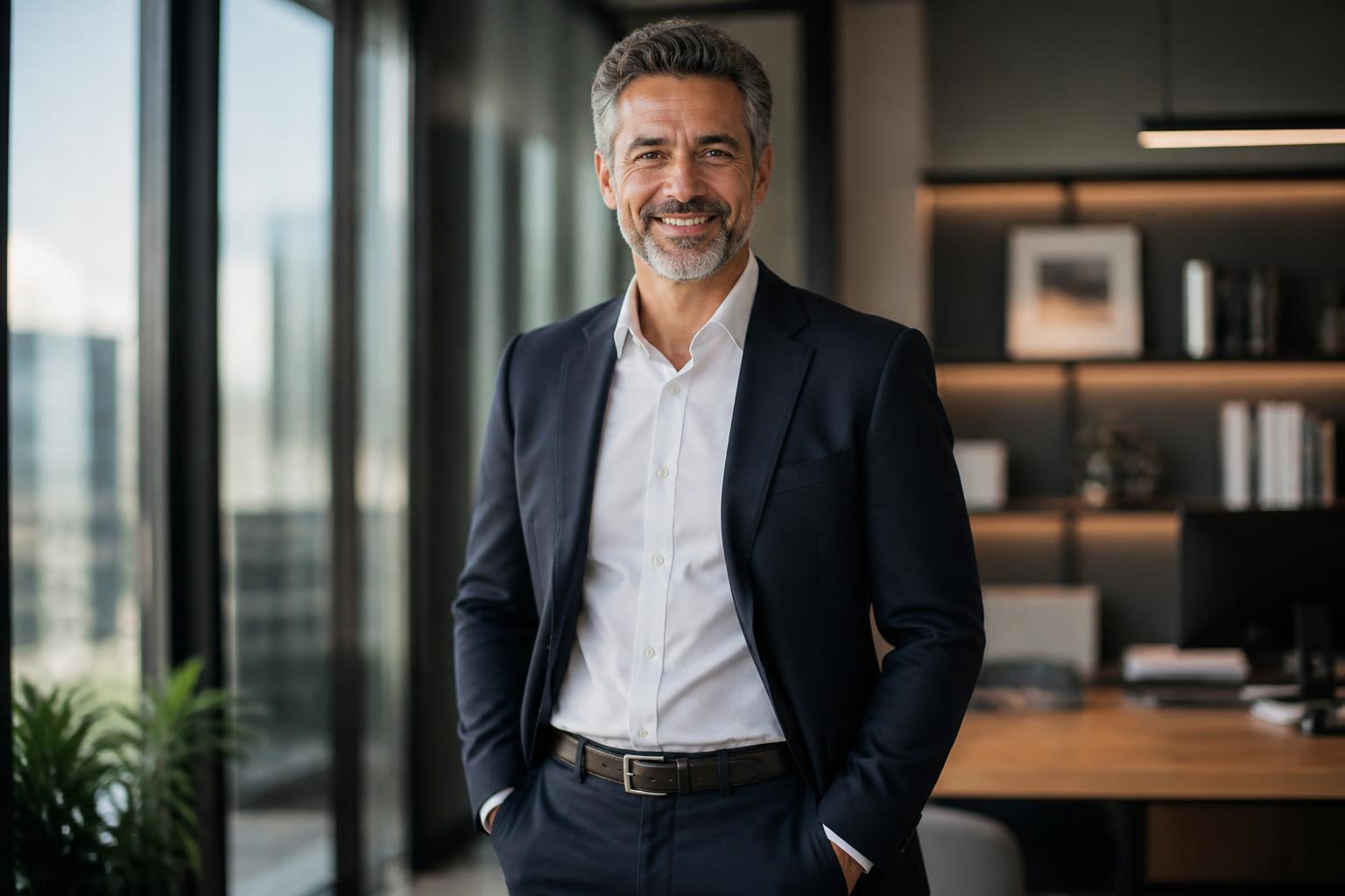 Executivo com mais energia e menos dores